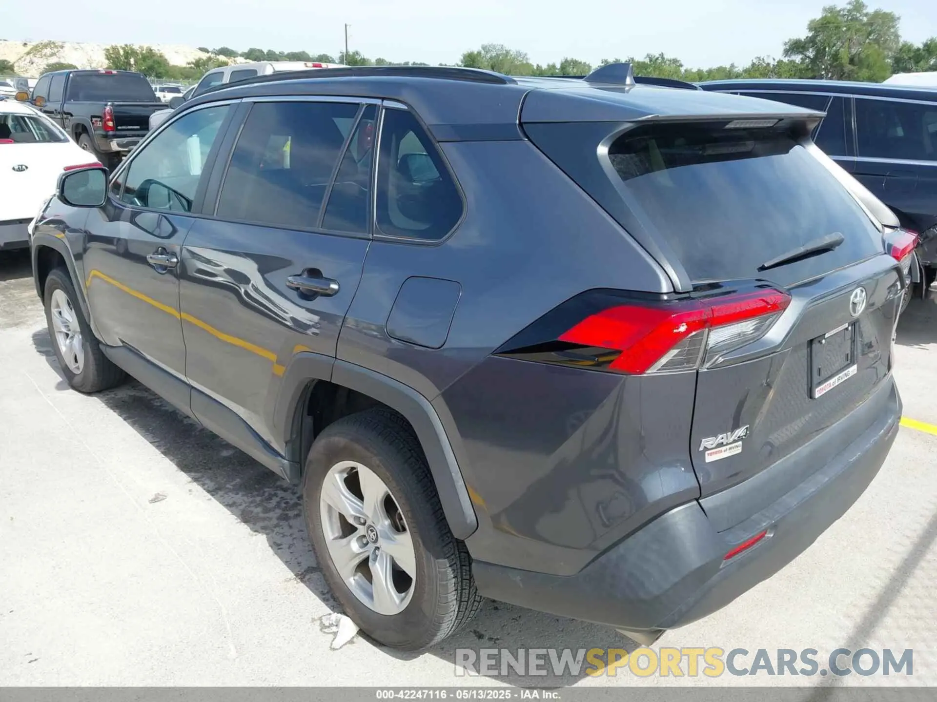 3 fotografías del automóvil dañado 2T3W1RFV9LW096242 TOYOTA RAV4 2020