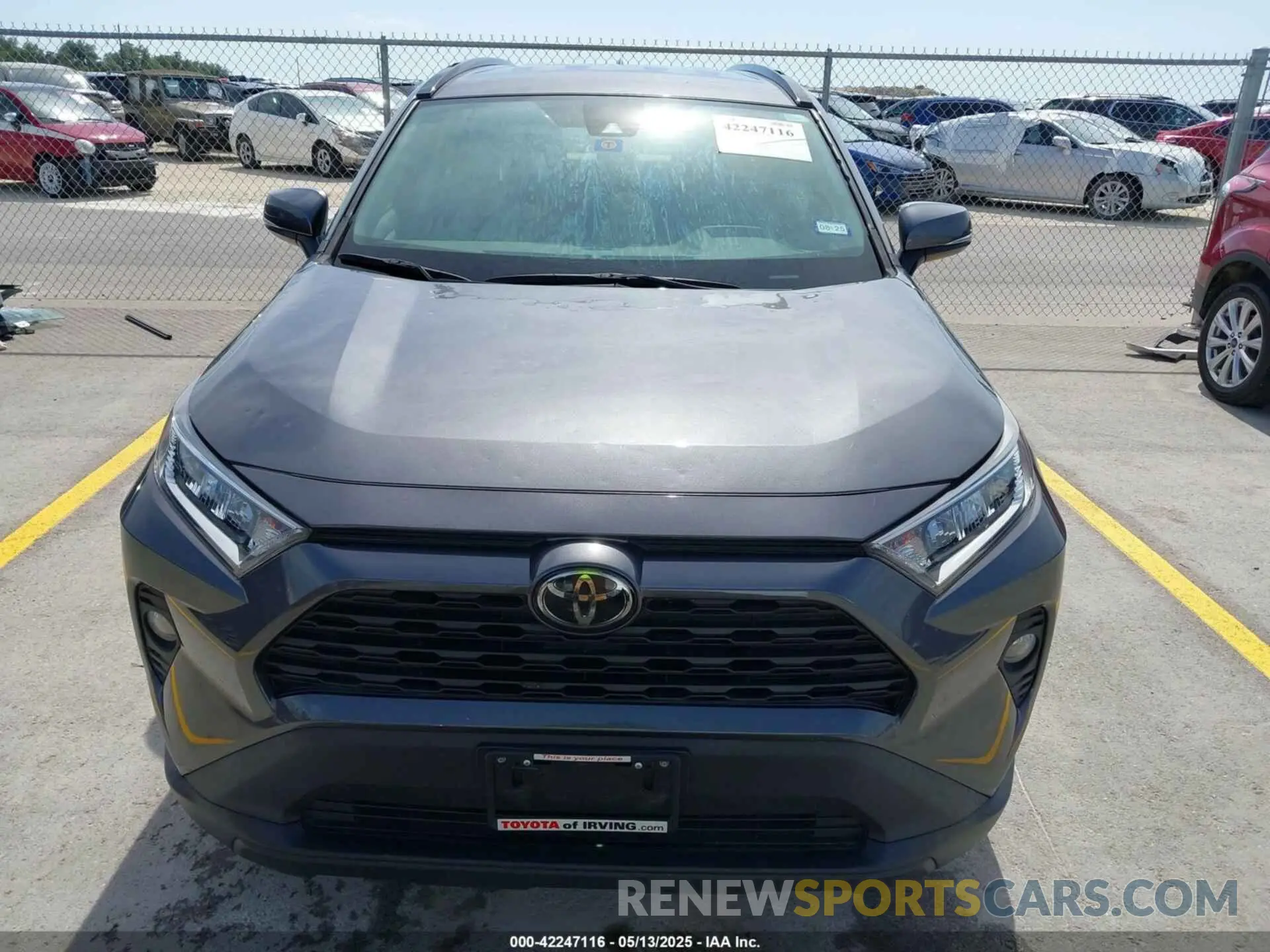 6 fotografías del automóvil dañado 2T3W1RFV9LW096242 TOYOTA RAV4 2020