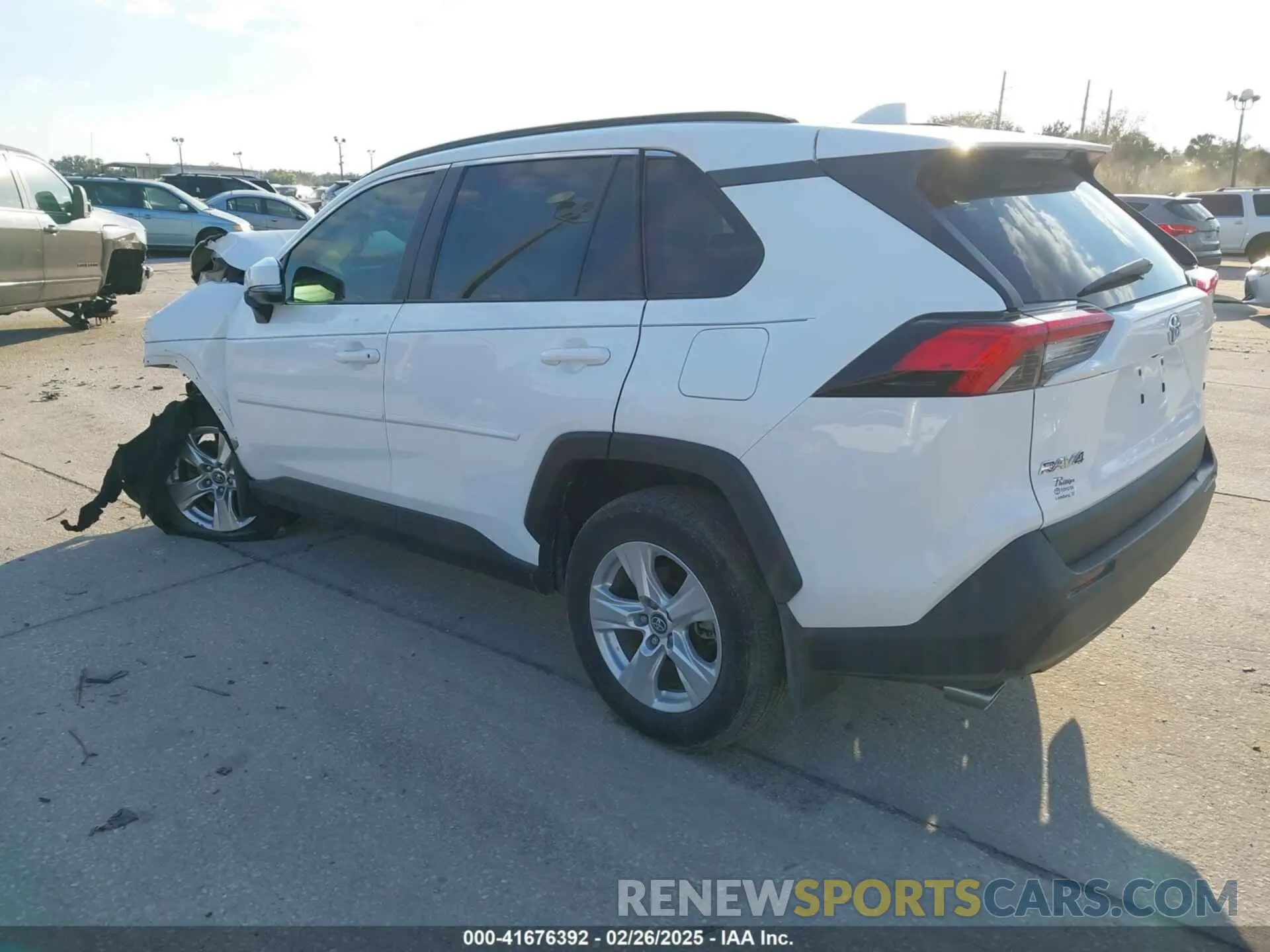 3 fotografías del automóvil dañado 2T3W1RFVXLC050470 TOYOTA RAV4 2020