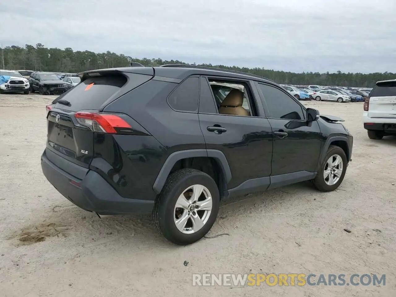 3 fotografías del automóvil dañado 2T3W1RFVXLC069553 TOYOTA RAV4 2020