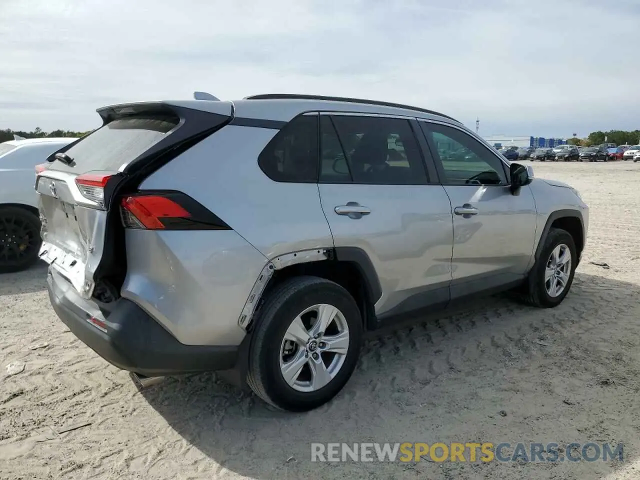 3 fotografías del automóvil dañado 2T3W1RFVXLC069813 TOYOTA RAV4 2020