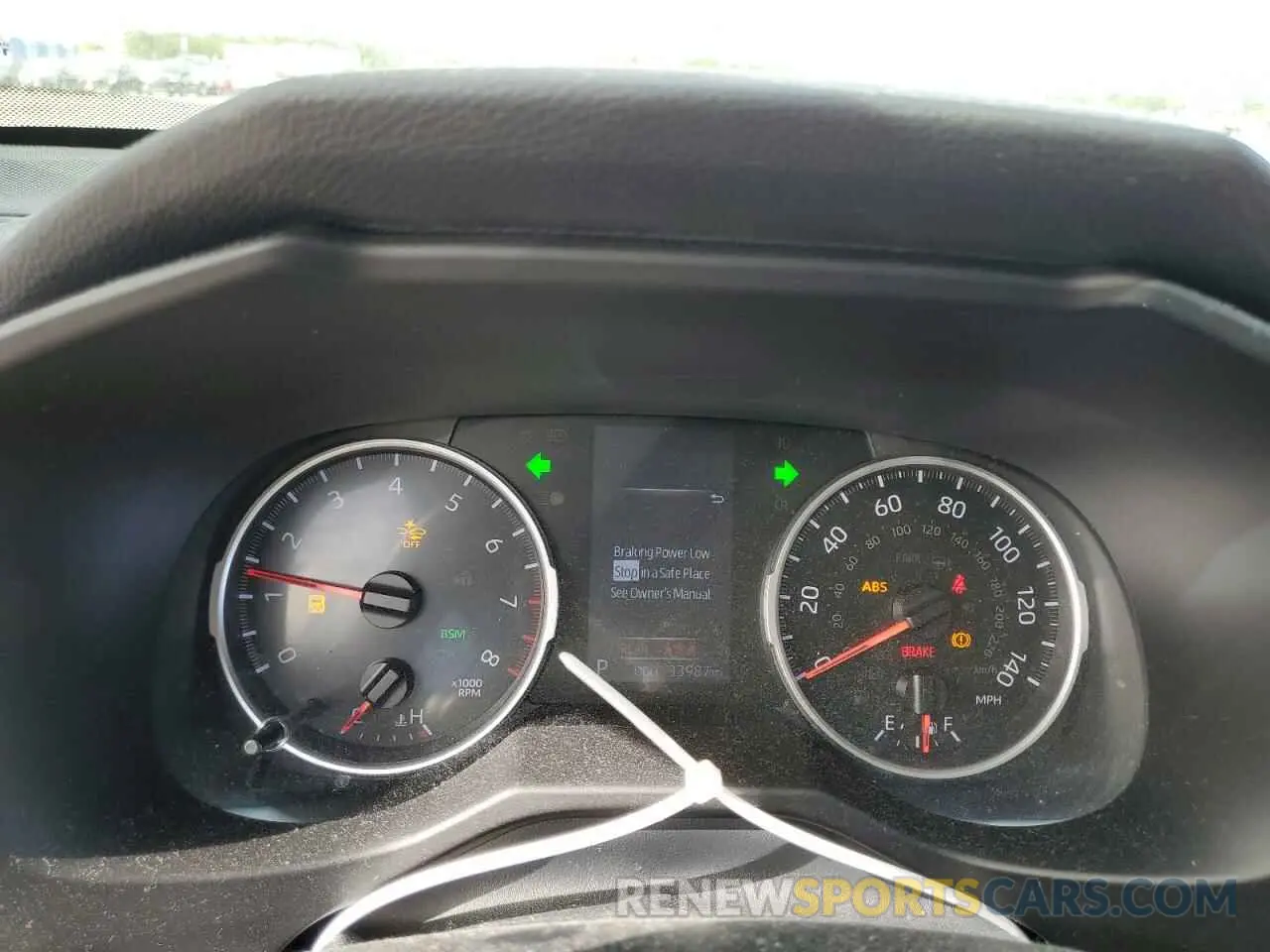 9 fotografías del automóvil dañado 2T3W1RFVXLC069813 TOYOTA RAV4 2020