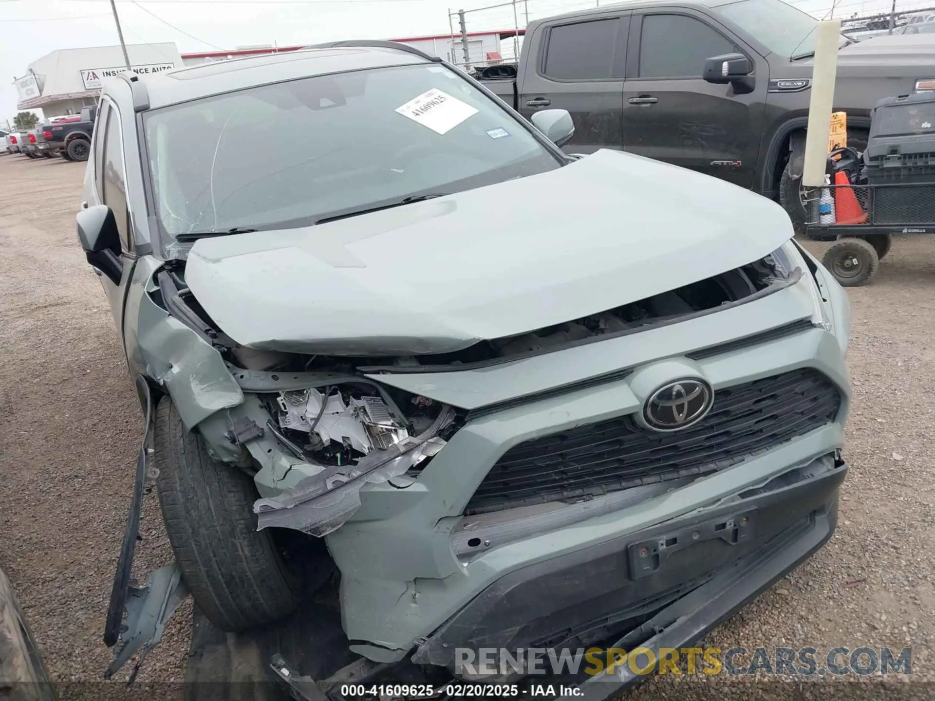 1 fotografías del automóvil dañado 2T3W1RFVXLW076954 TOYOTA RAV4 2020