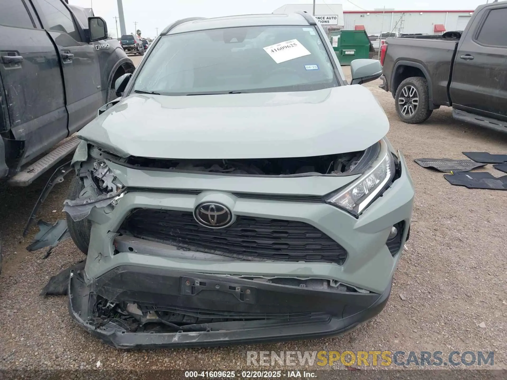 11 fotografías del automóvil dañado 2T3W1RFVXLW076954 TOYOTA RAV4 2020
