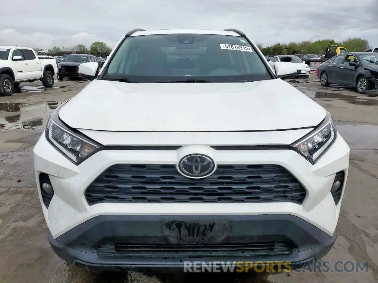 5 fotografías del automóvil dañado 2T3W1RFVXLW090269 TOYOTA RAV4 2020