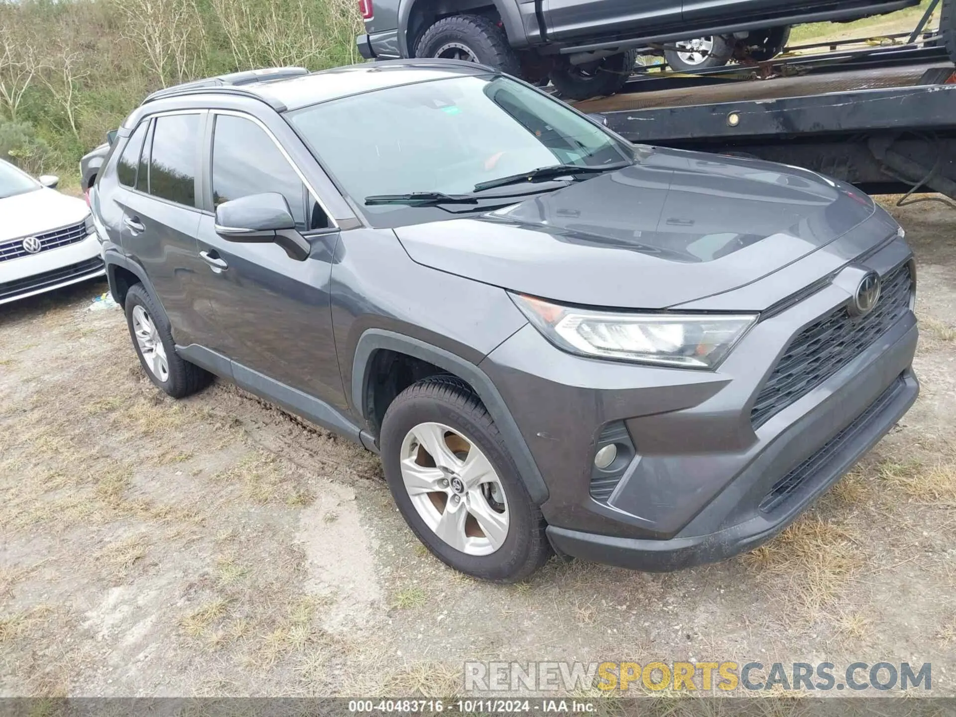 1 fotografías del automóvil dañado 2T3W1RFVXLW092541 TOYOTA RAV4 2020