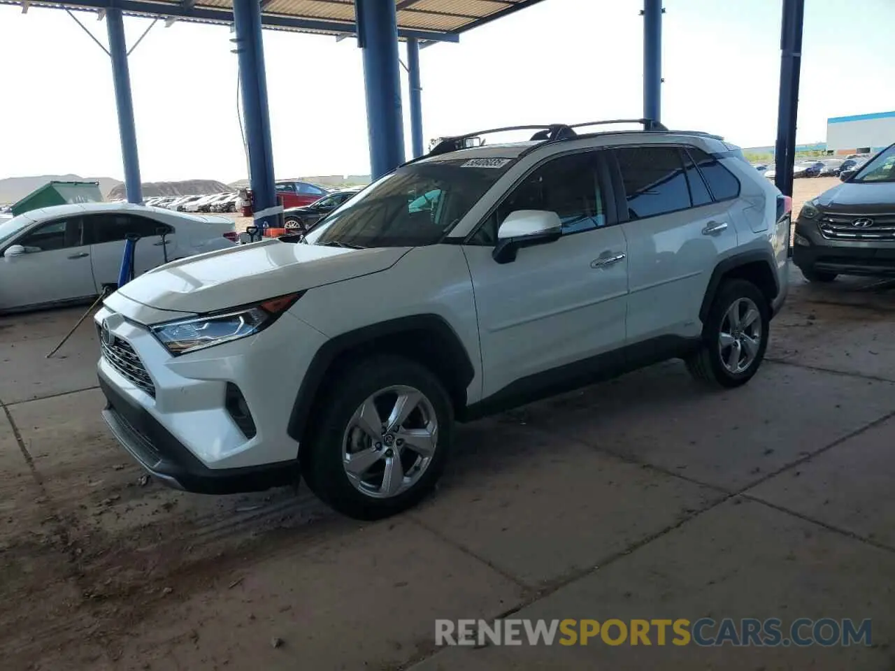 1 fotografías del automóvil dañado 4T3DWRFV3LU008505 TOYOTA RAV4 2020