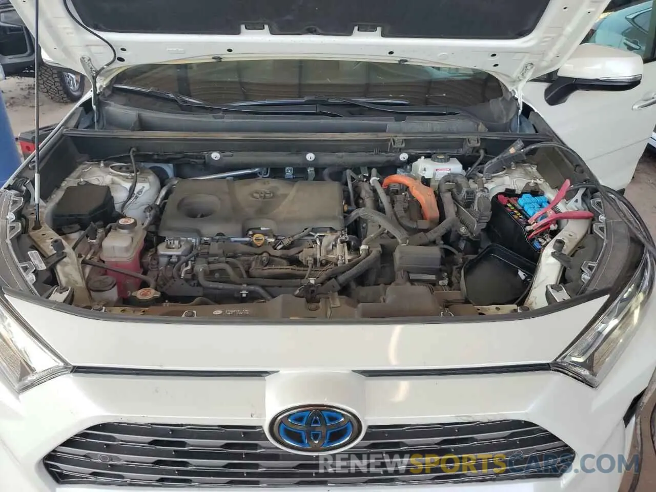 12 fotografías del automóvil dañado 4T3DWRFV3LU008505 TOYOTA RAV4 2020