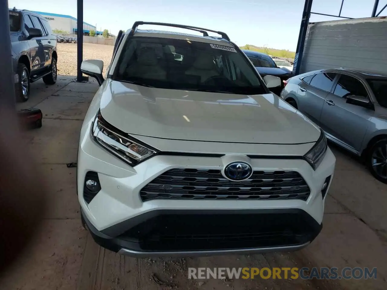 5 fotografías del automóvil dañado 4T3DWRFV3LU008505 TOYOTA RAV4 2020