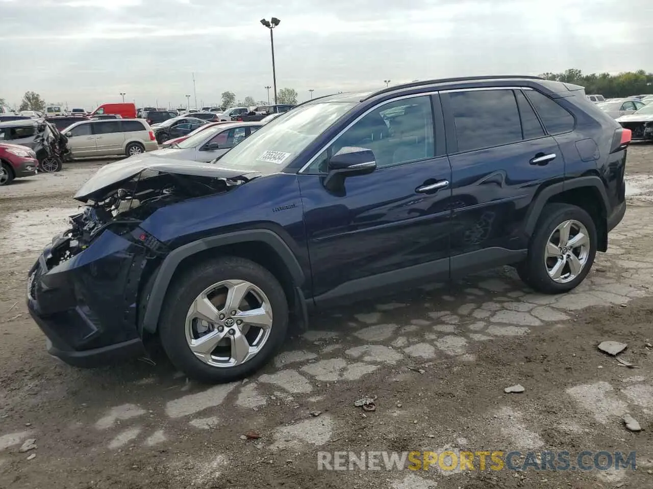1 fotografías del automóvil dañado 4T3DWRFV8LU010251 TOYOTA RAV4 2020