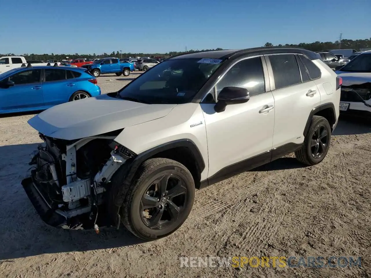 1 fotografías del automóvil dañado 4T3E6RFV1LU003646 TOYOTA RAV4 2020