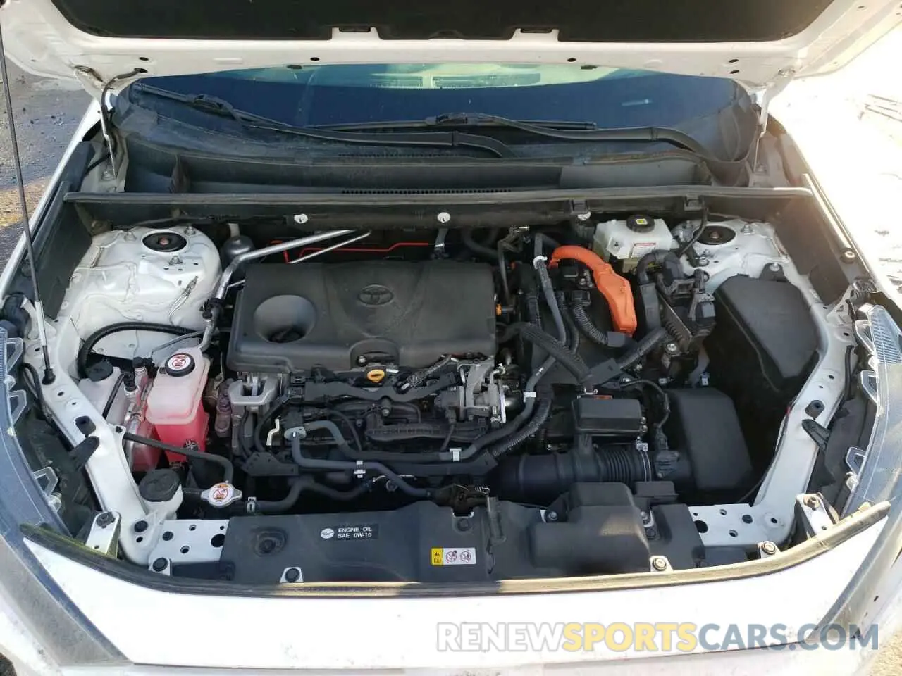 14 fotografías del automóvil dañado 4T3L6RFV0LU004486 TOYOTA RAV4 2020