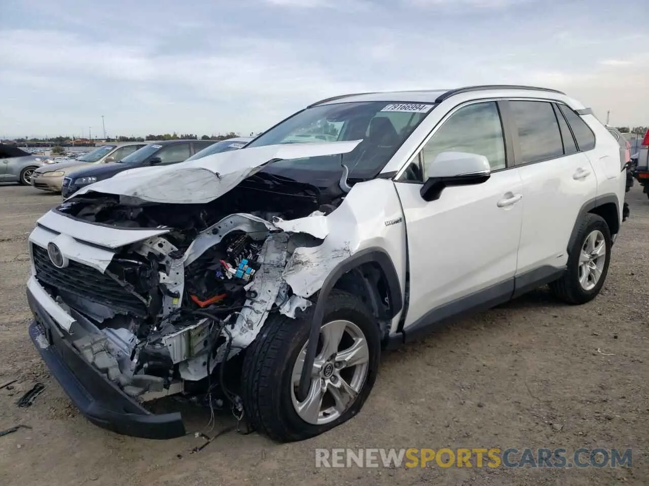 1 fotografías del automóvil dañado 4T3R6RFV5LU002615 TOYOTA RAV4 2020
