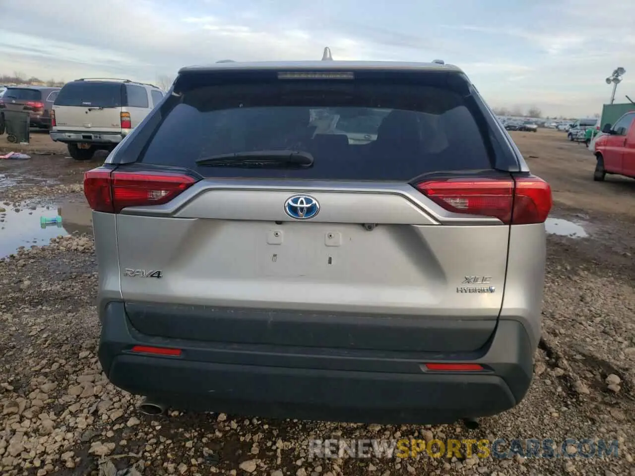6 fotografías del automóvil dañado 4T3RWRFVXLU002142 TOYOTA RAV4 2020