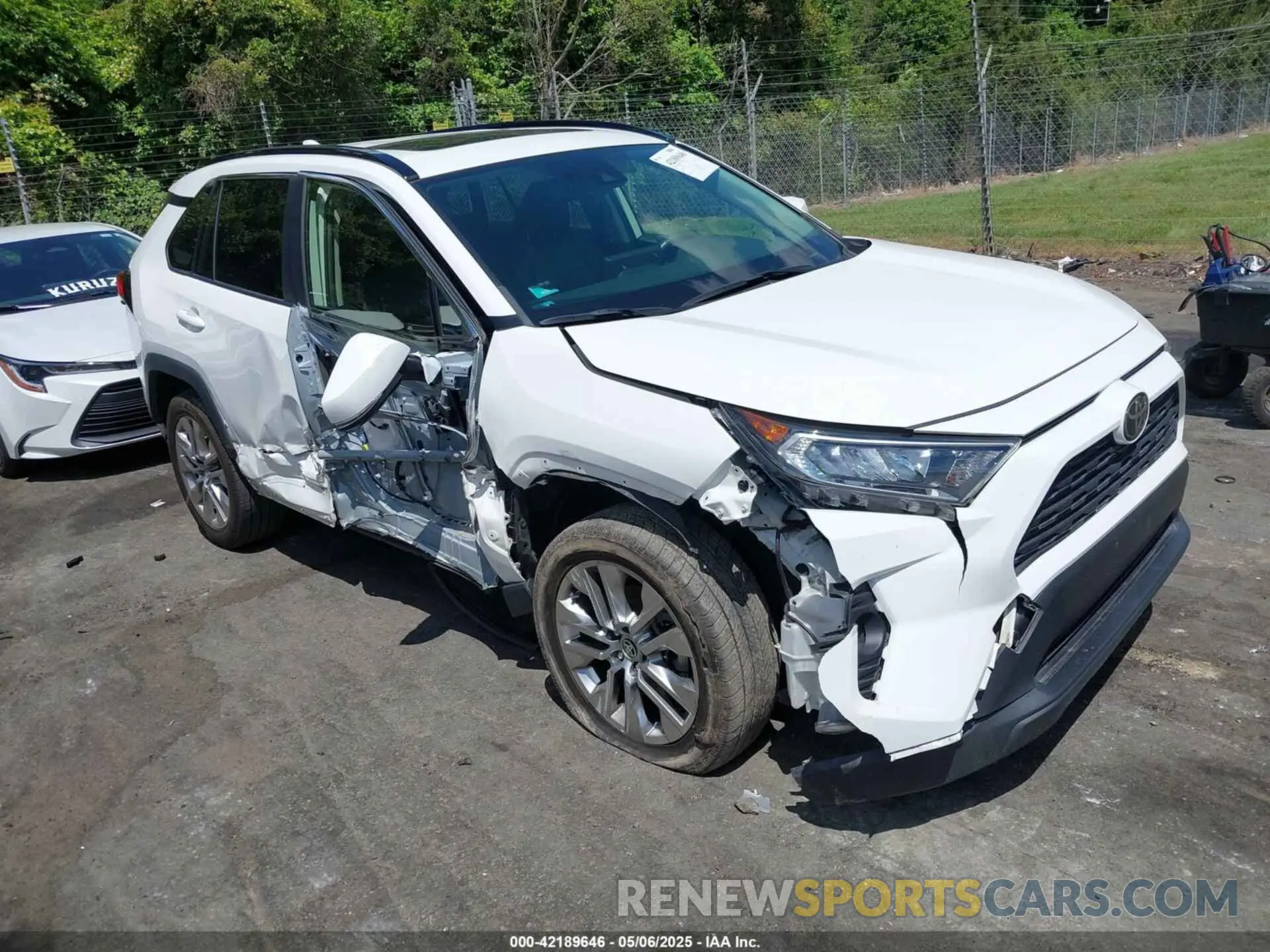 1 fotografías del automóvil dañado JTMA1RFV3LD055015 TOYOTA RAV4 2020