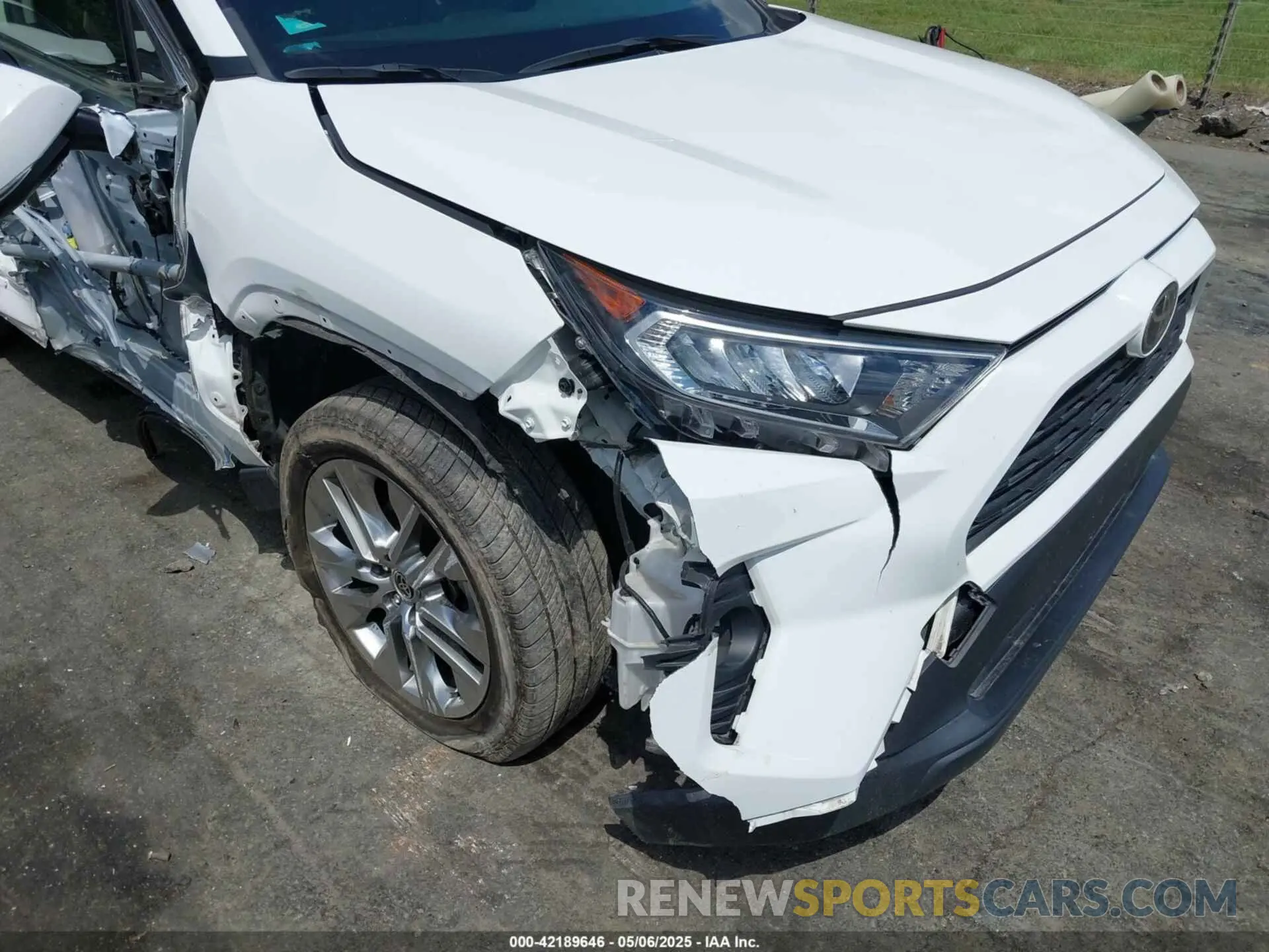 17 fotografías del automóvil dañado JTMA1RFV3LD055015 TOYOTA RAV4 2020
