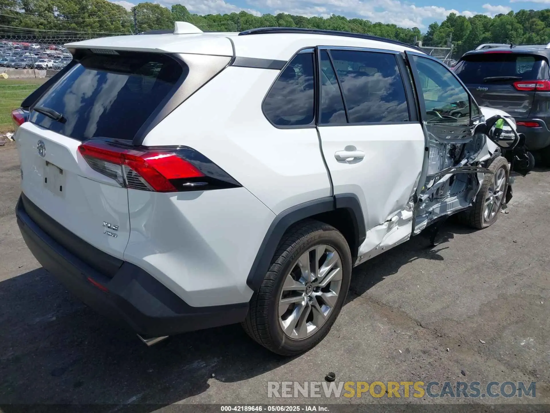 4 fotografías del automóvil dañado JTMA1RFV3LD055015 TOYOTA RAV4 2020