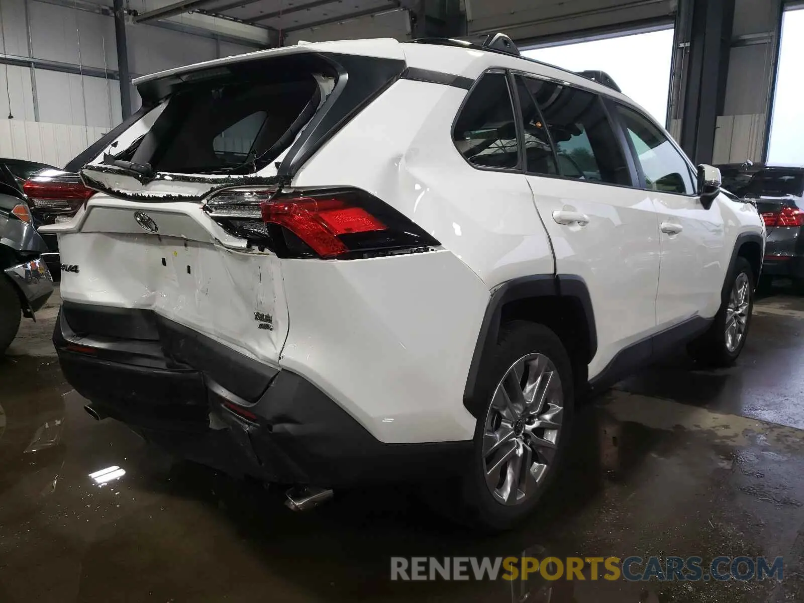 4 fotografías del automóvil dañado JTMA1RFV4LD529943 TOYOTA RAV4 2020