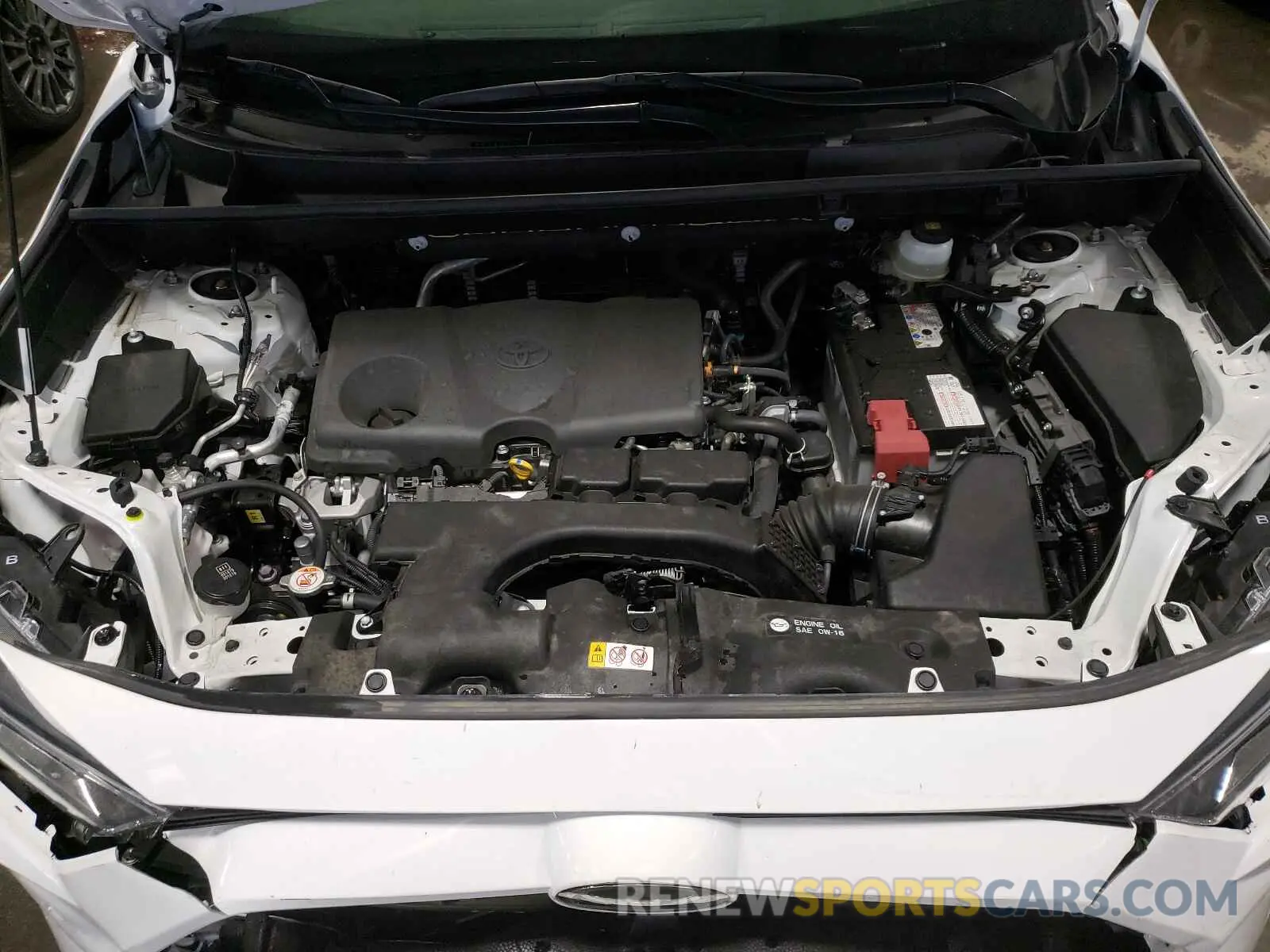 7 fotografías del automóvil dañado JTMA1RFV4LD529943 TOYOTA RAV4 2020