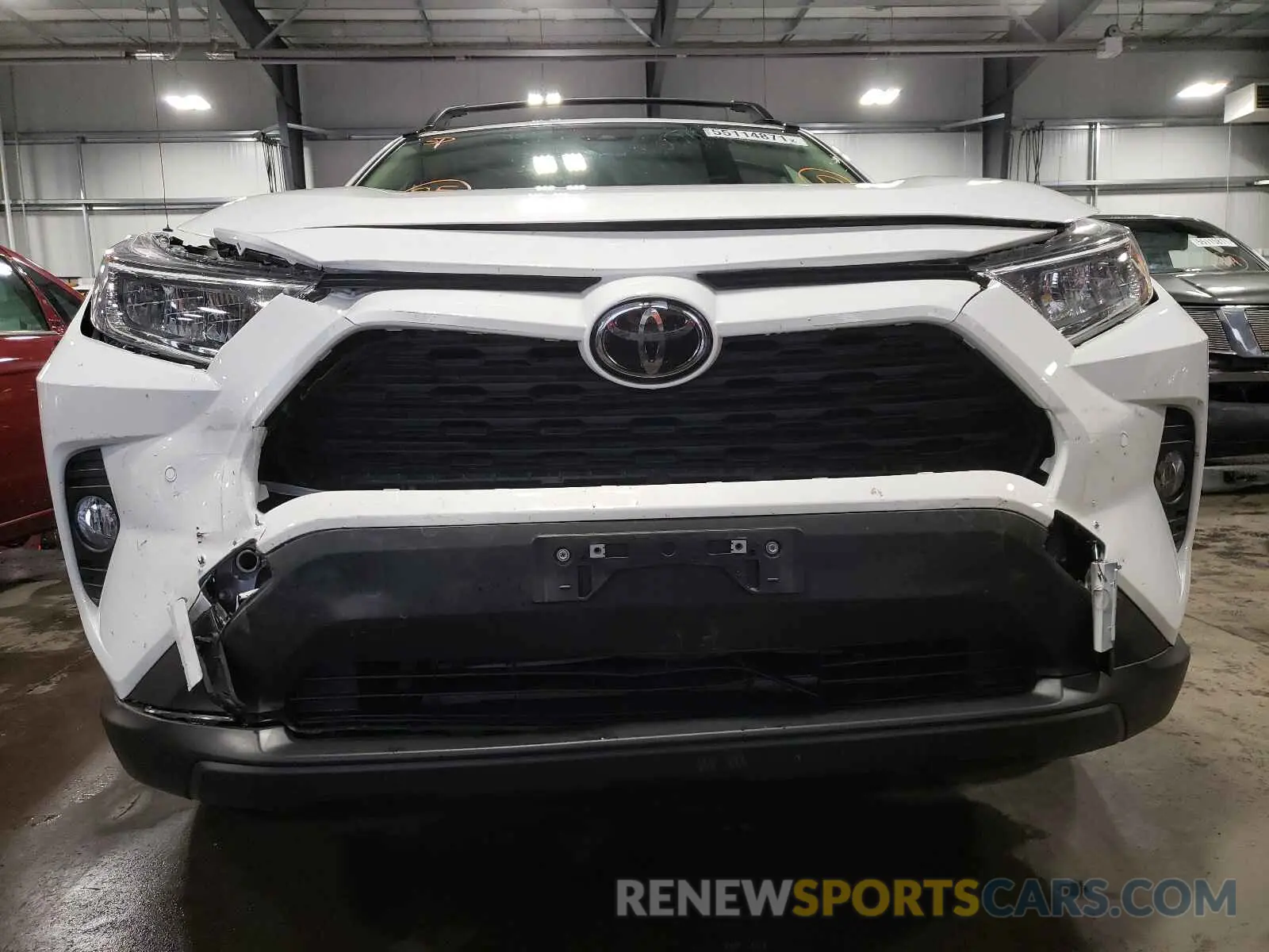 9 fotografías del automóvil dañado JTMA1RFV4LD529943 TOYOTA RAV4 2020