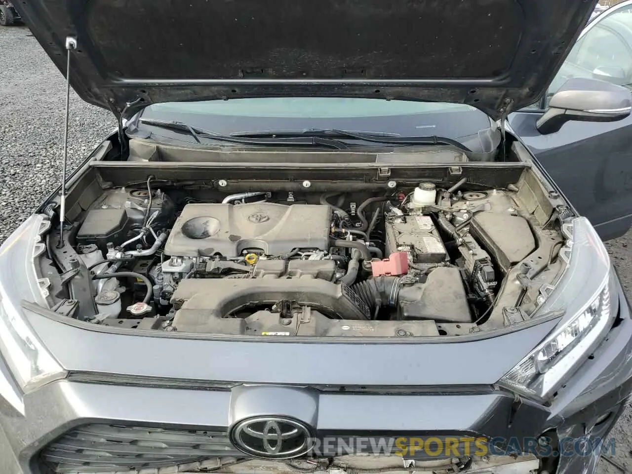 11 fotografías del automóvil dañado JTMA1RFV6LD529507 TOYOTA RAV4 2020