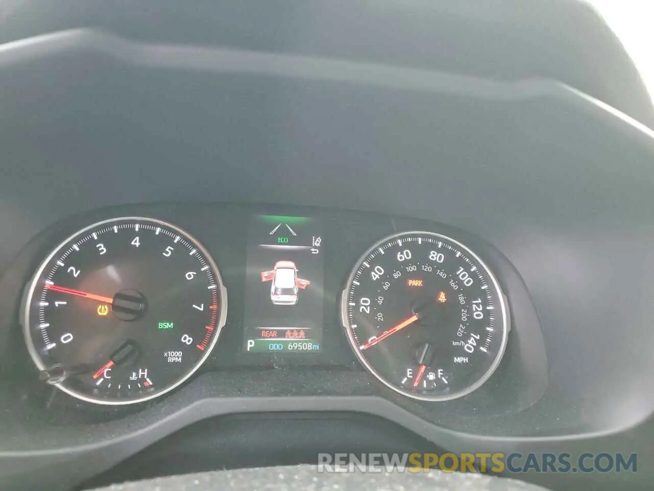 9 fotografías del automóvil dañado JTMA1RFV6LD529507 TOYOTA RAV4 2020