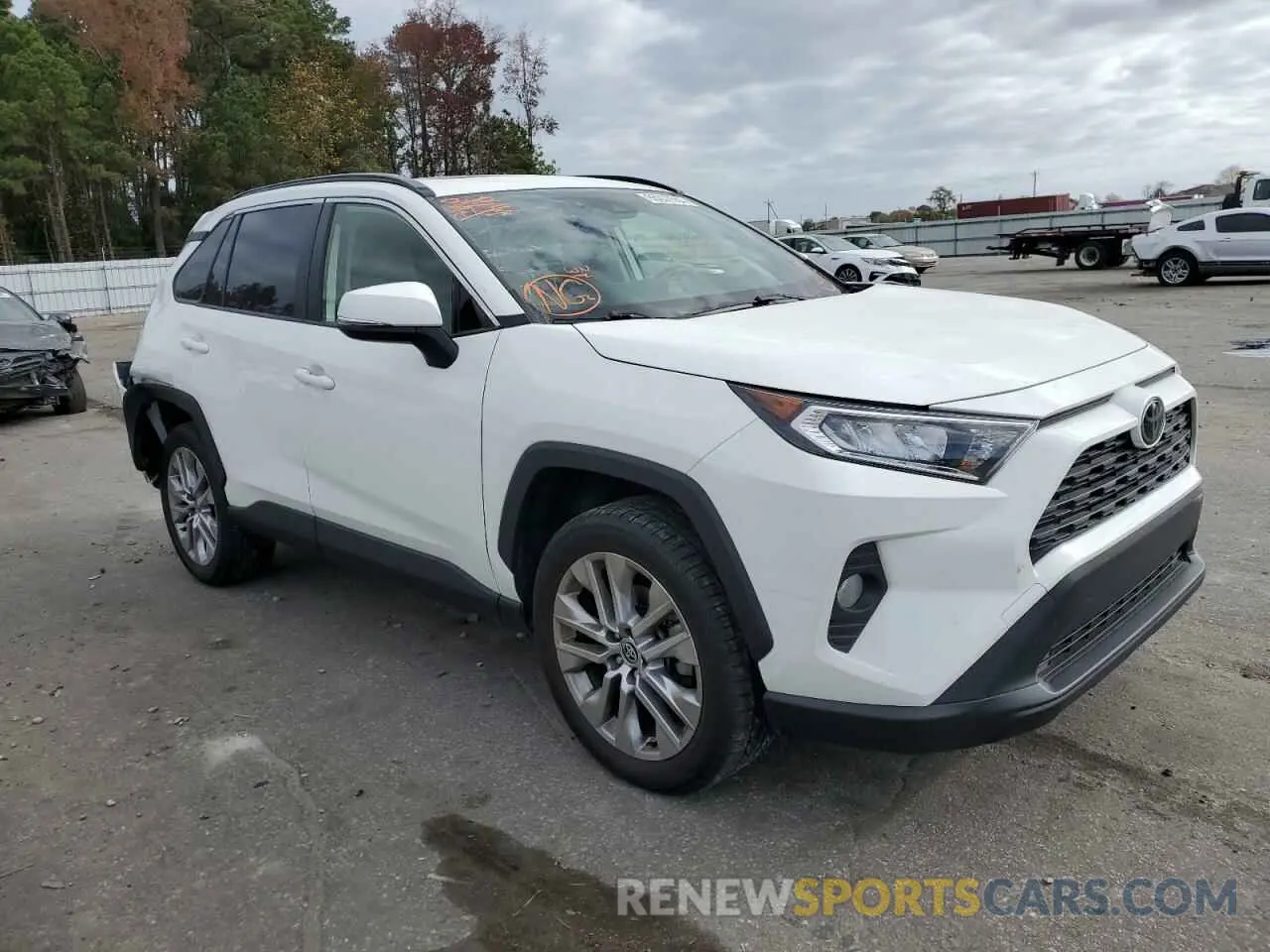 1 fotografías del automóvil dañado JTMA1RFV8LD052028 TOYOTA RAV4 2020
