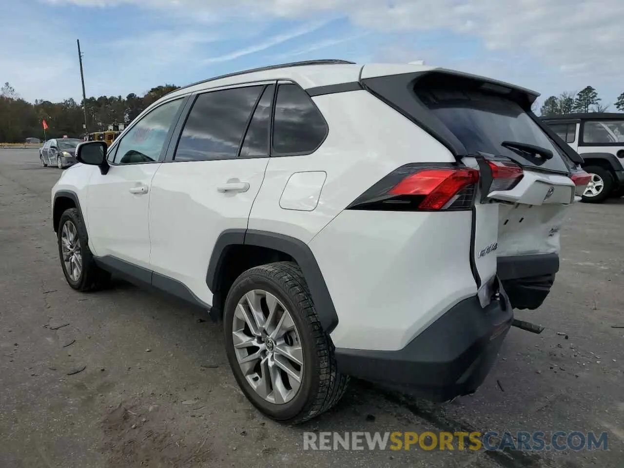 3 fotografías del automóvil dañado JTMA1RFV8LD052028 TOYOTA RAV4 2020