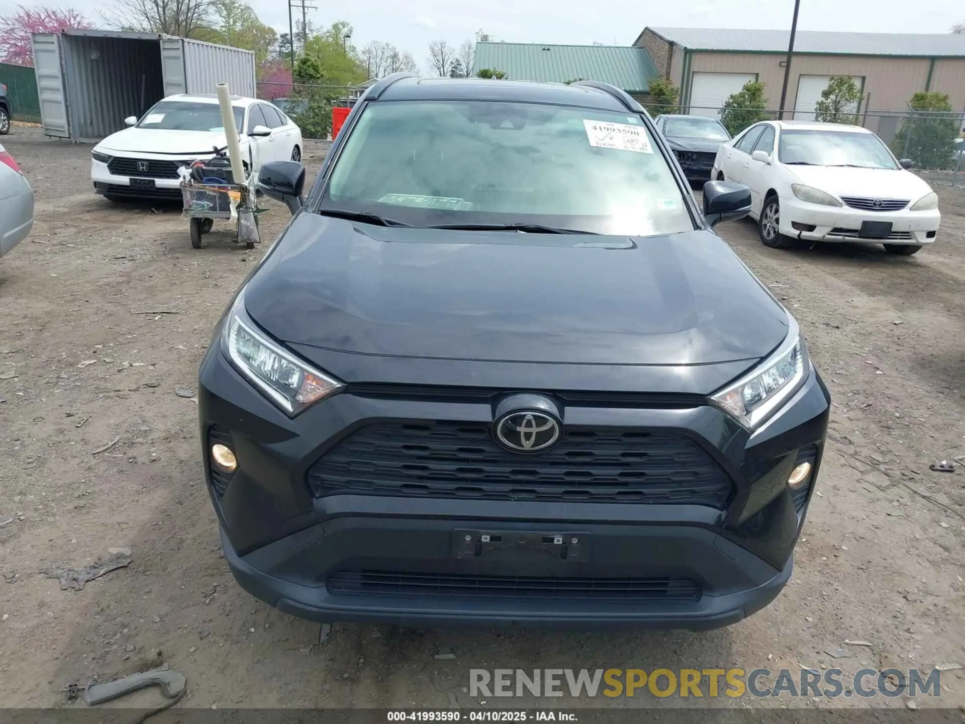 12 fotografías del automóvil dañado JTMA1RFV8LD061781 TOYOTA RAV4 2020