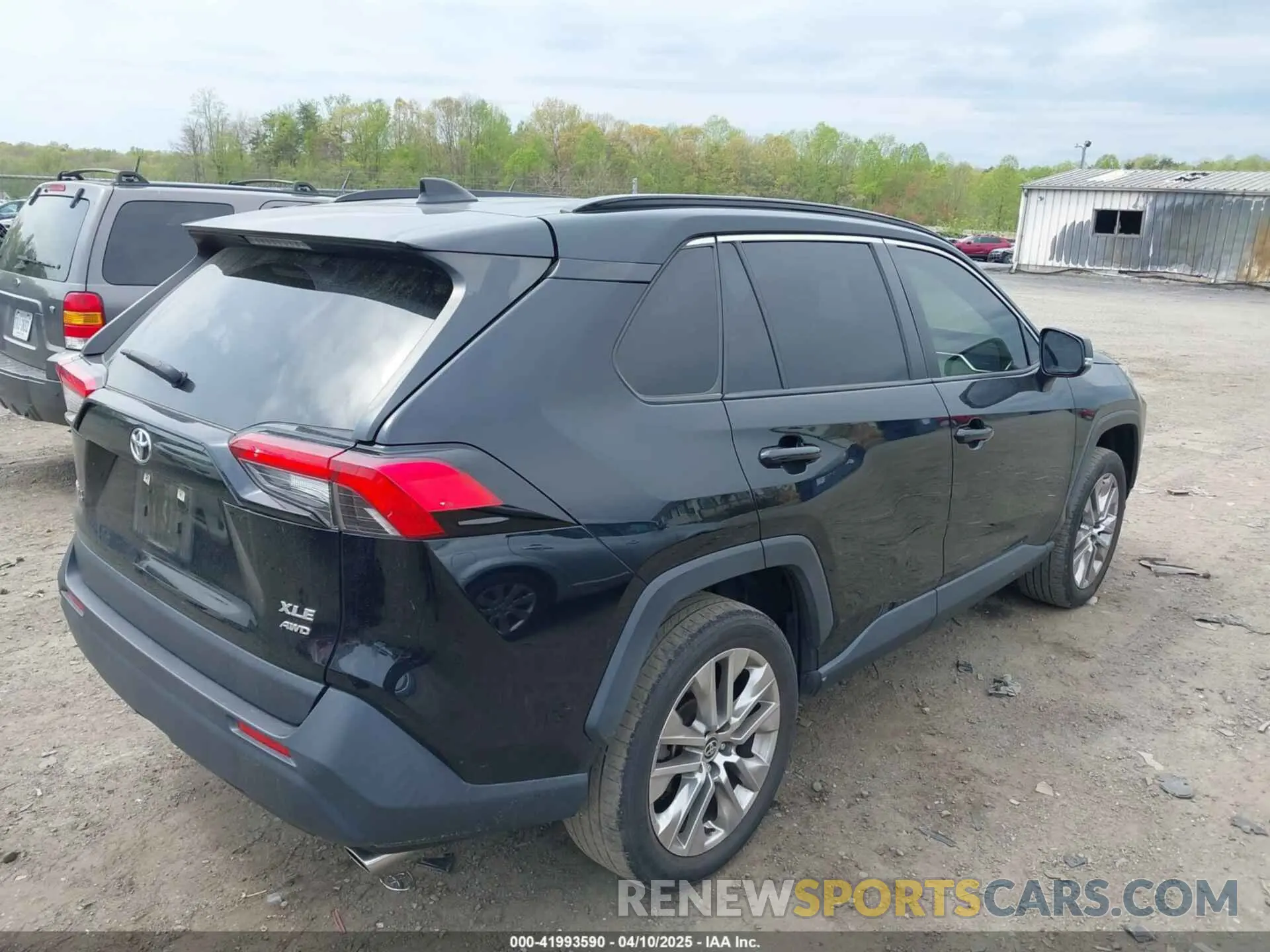 4 fotografías del automóvil dañado JTMA1RFV8LD061781 TOYOTA RAV4 2020