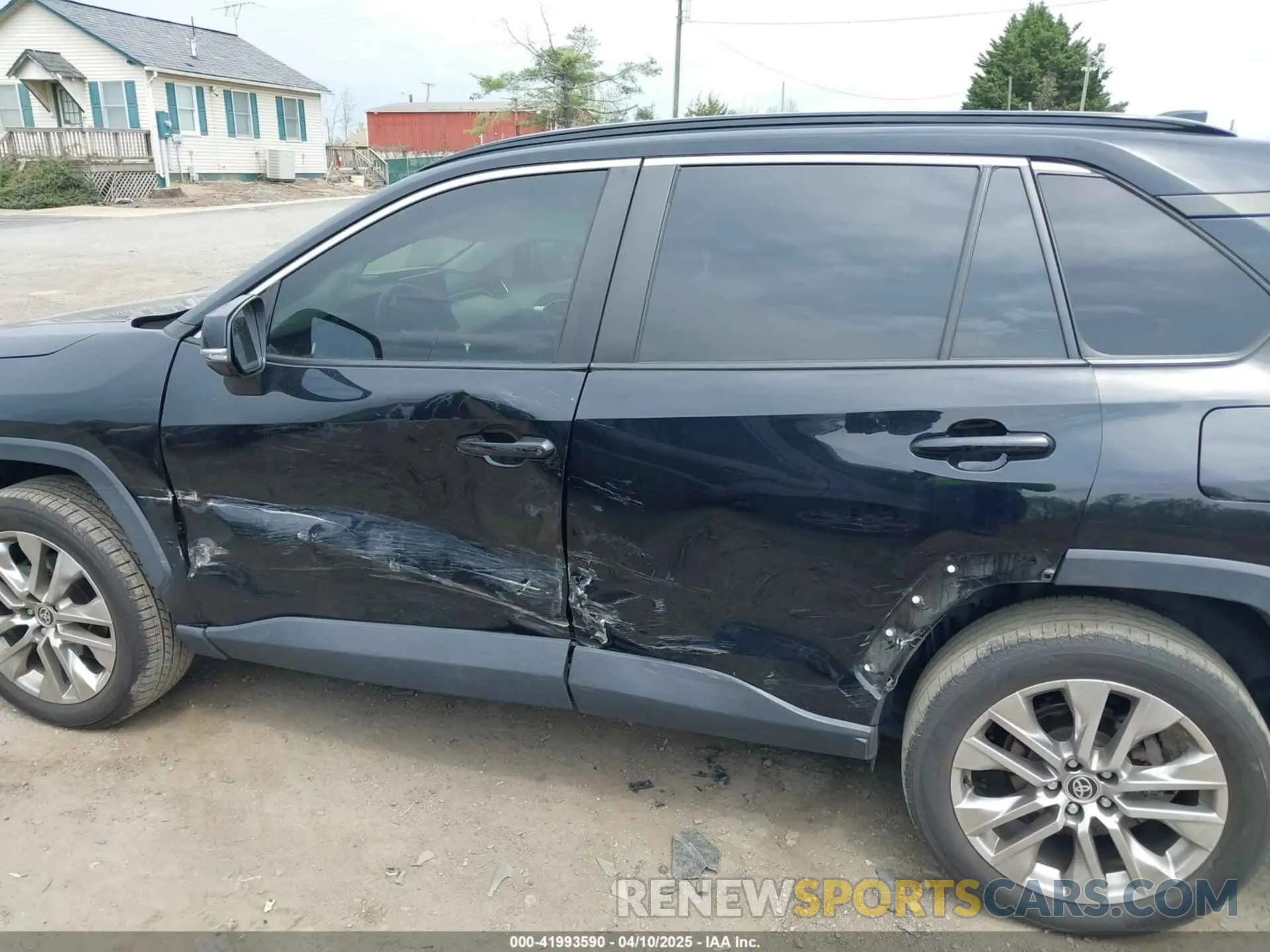 6 fotografías del automóvil dañado JTMA1RFV8LD061781 TOYOTA RAV4 2020