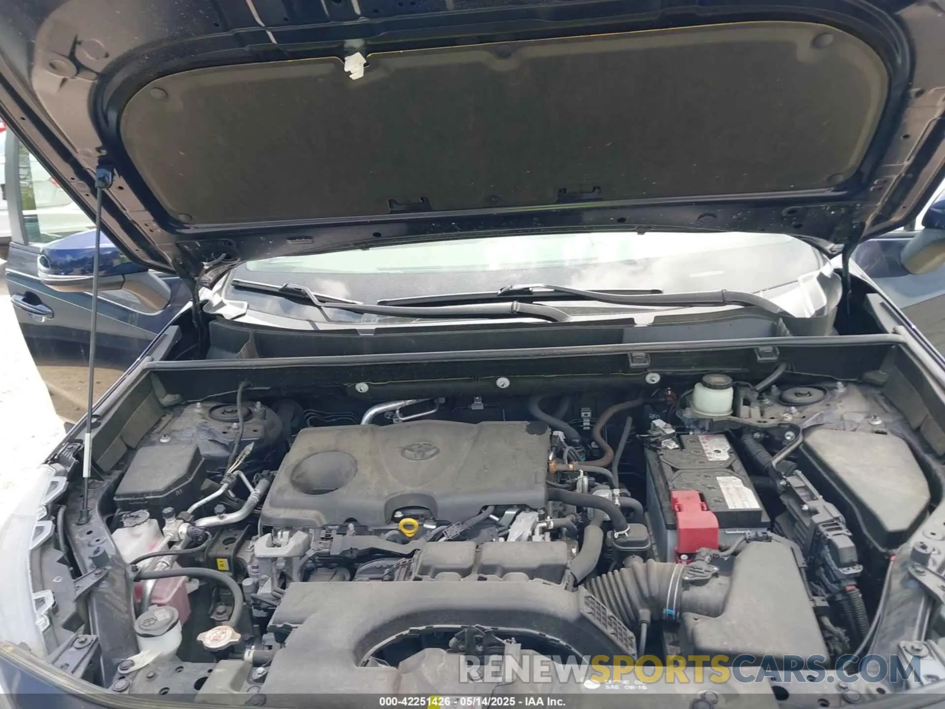 10 fotografías del automóvil dañado JTMA1RFV9LD067850 TOYOTA RAV4 2020