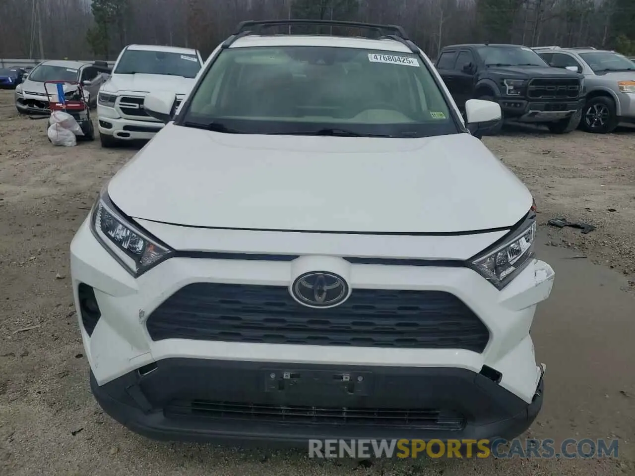 5 fotografías del automóvil dañado JTMA1RFVXLD528716 TOYOTA RAV4 2020
