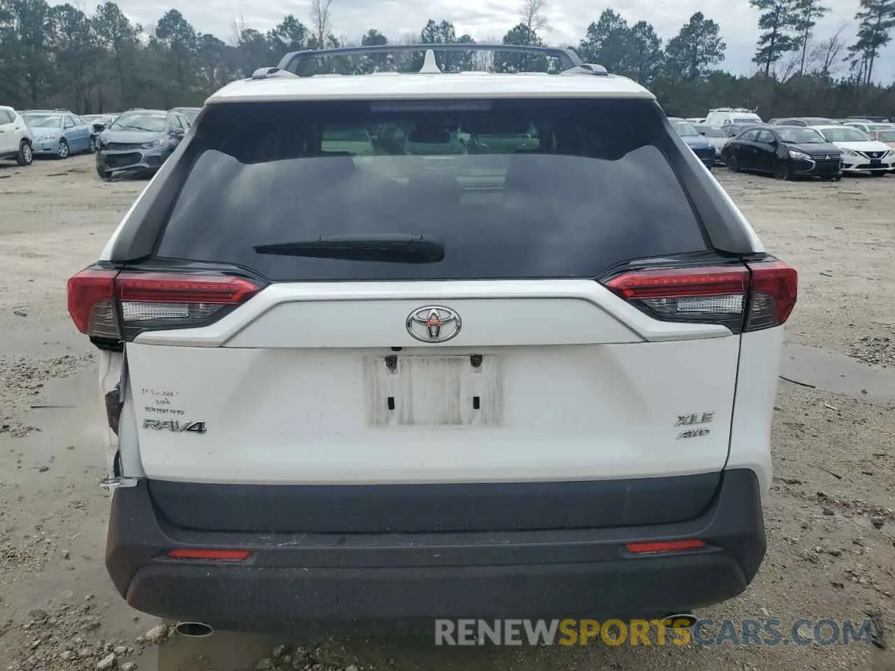 6 fotografías del automóvil dañado JTMA1RFVXLD528716 TOYOTA RAV4 2020