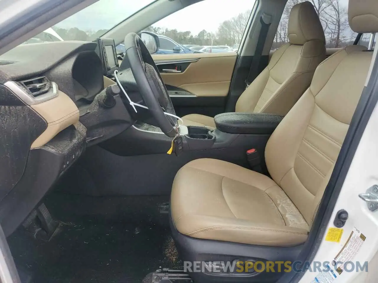 7 fotografías del automóvil dañado JTMA1RFVXLD528716 TOYOTA RAV4 2020