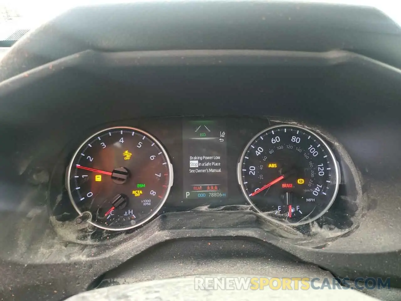 9 fotografías del automóvil dañado JTMA1RFVXLD528716 TOYOTA RAV4 2020