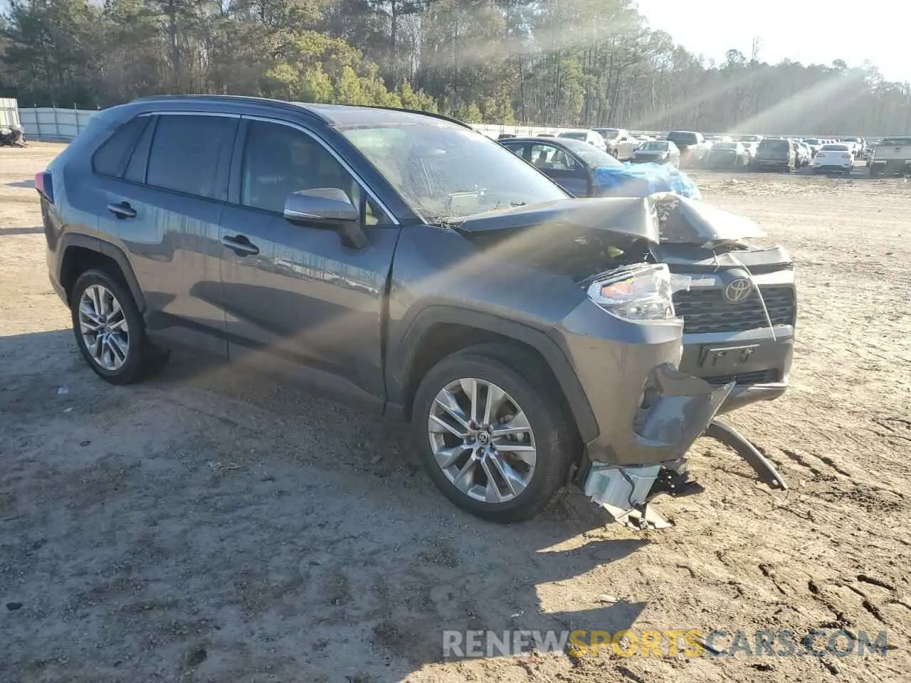 4 fotografías del automóvil dañado JTMC1RFV0LD047690 TOYOTA RAV4 2020