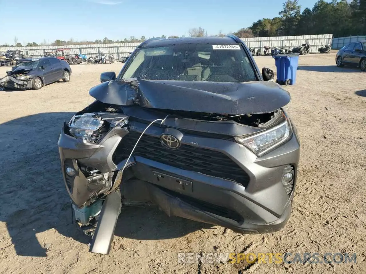 5 fotografías del automóvil dañado JTMC1RFV0LD047690 TOYOTA RAV4 2020