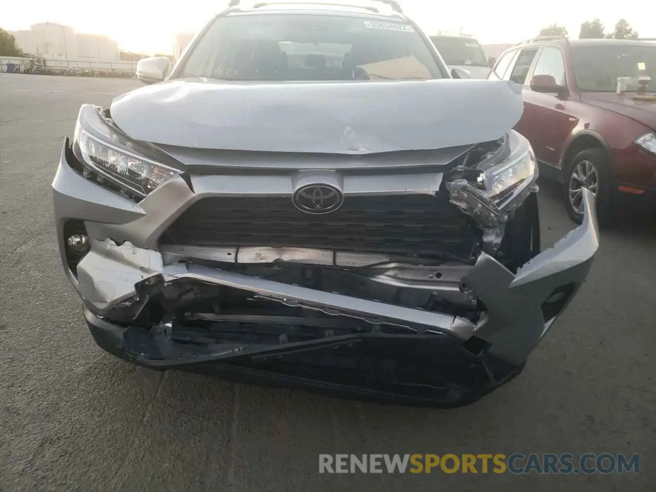 9 fotografías del automóvil dañado JTMC1RFV0LJ020457 TOYOTA RAV4 2020