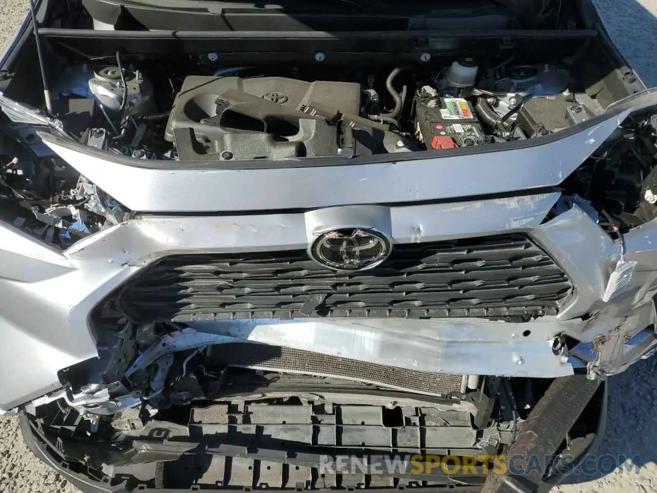 12 fotografías del automóvil dañado JTMC1RFV1LD517595 TOYOTA RAV4 2020