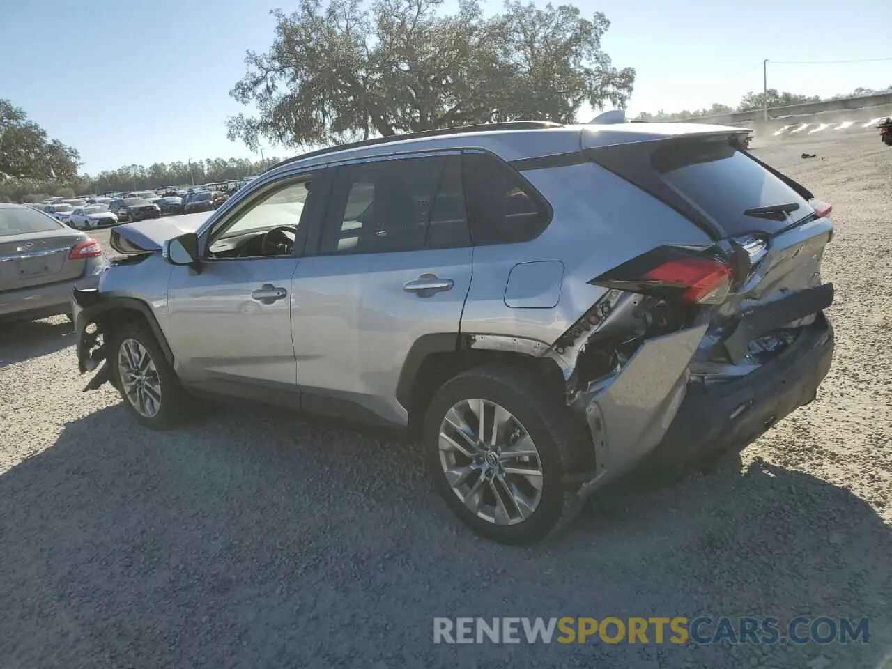 2 fotografías del automóvil dañado JTMC1RFV1LD517595 TOYOTA RAV4 2020