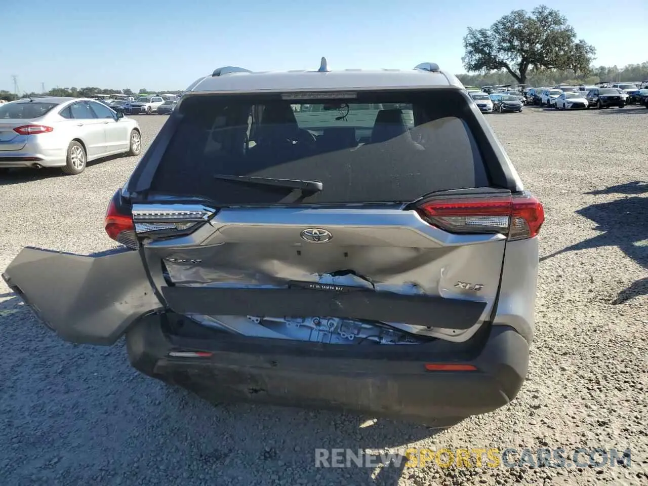 6 fotografías del automóvil dañado JTMC1RFV1LD517595 TOYOTA RAV4 2020