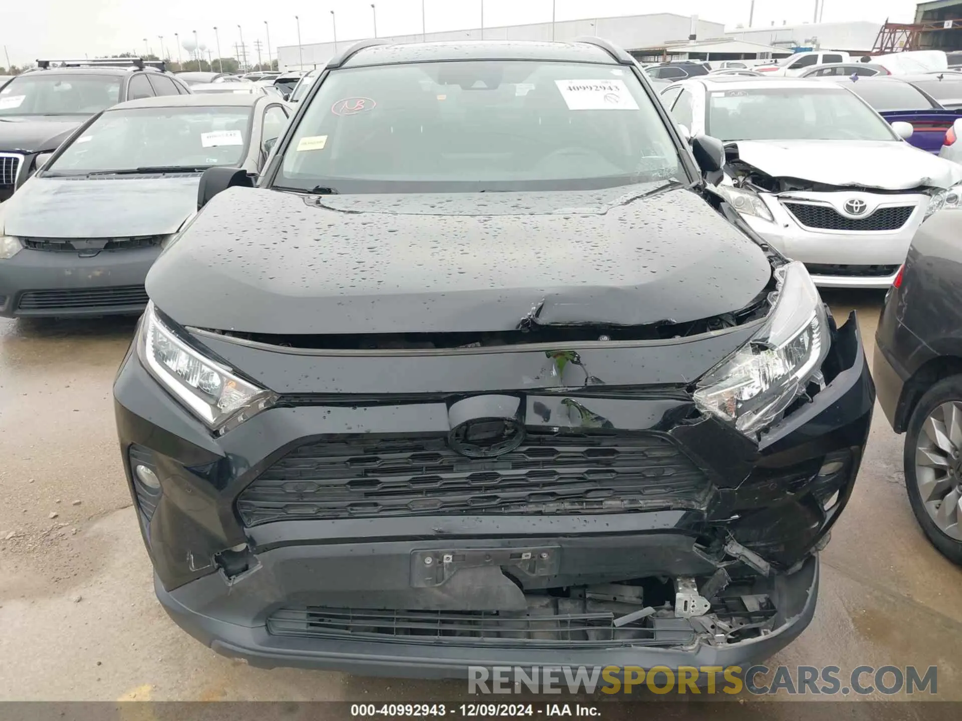 12 fotografías del automóvil dañado JTMC1RFV3LD060790 TOYOTA RAV4 2020