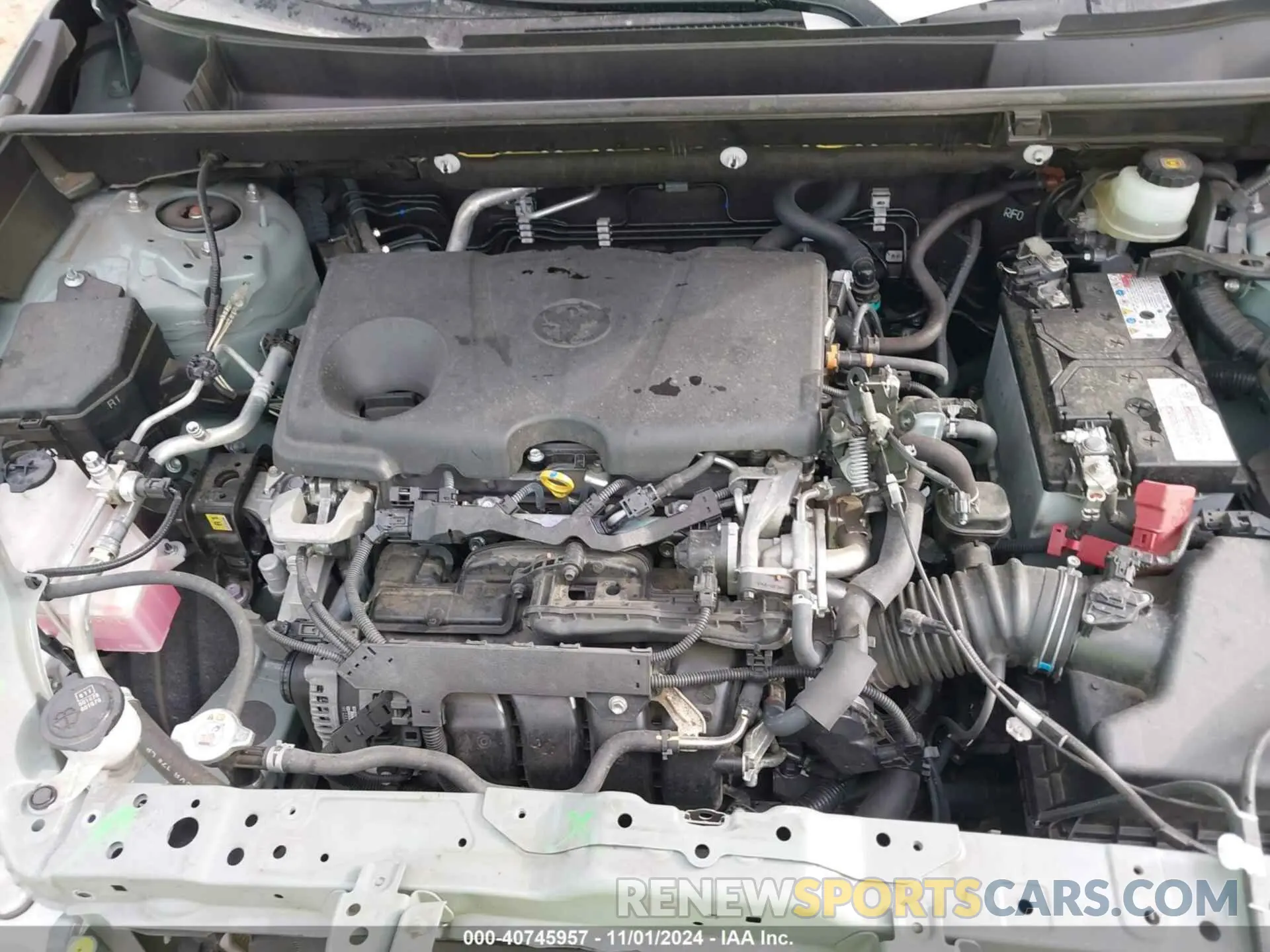 10 fotografías del automóvil dañado JTMC1RFV4LD048664 TOYOTA RAV4 2020