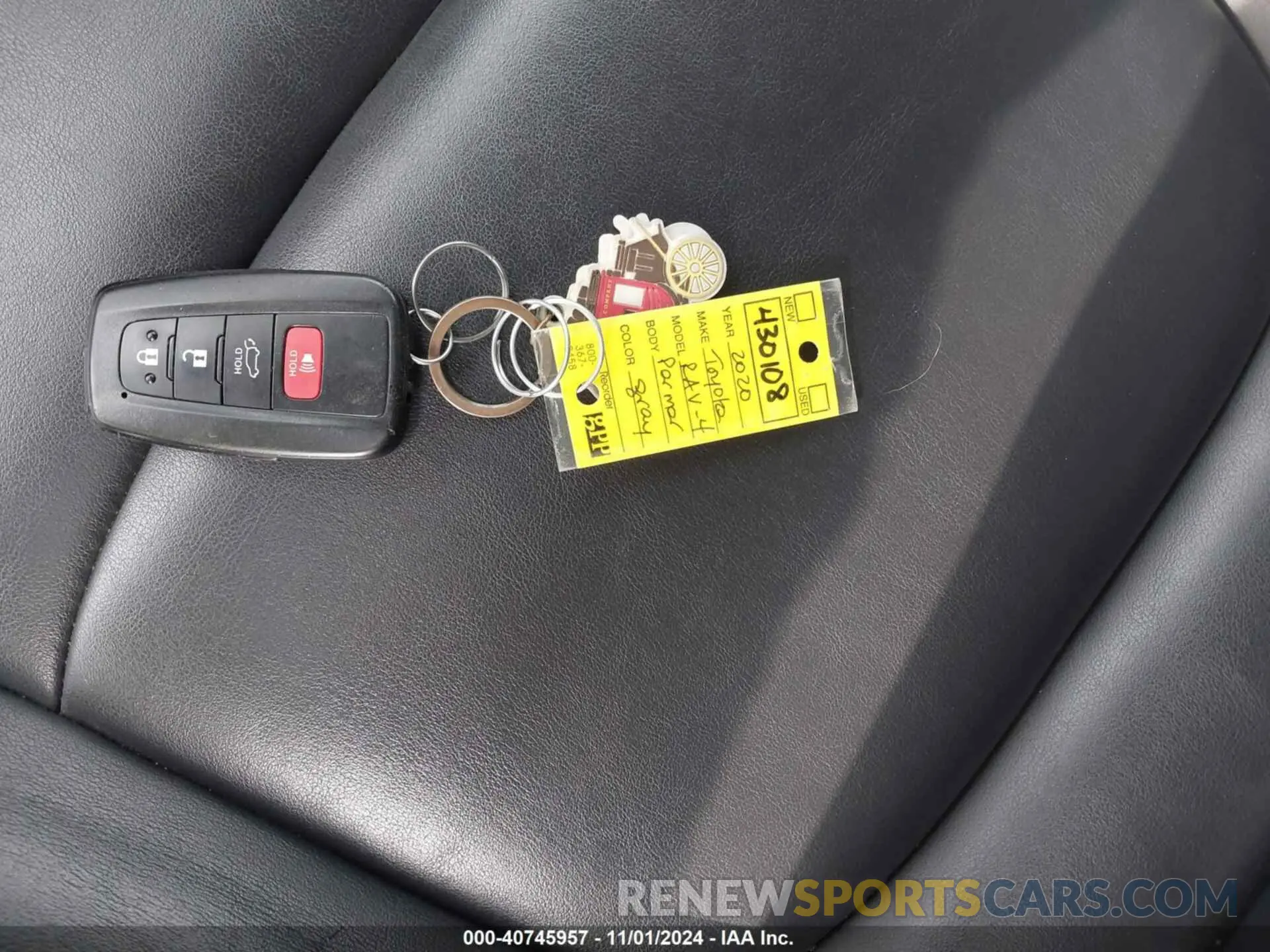 11 fotografías del automóvil dañado JTMC1RFV4LD048664 TOYOTA RAV4 2020