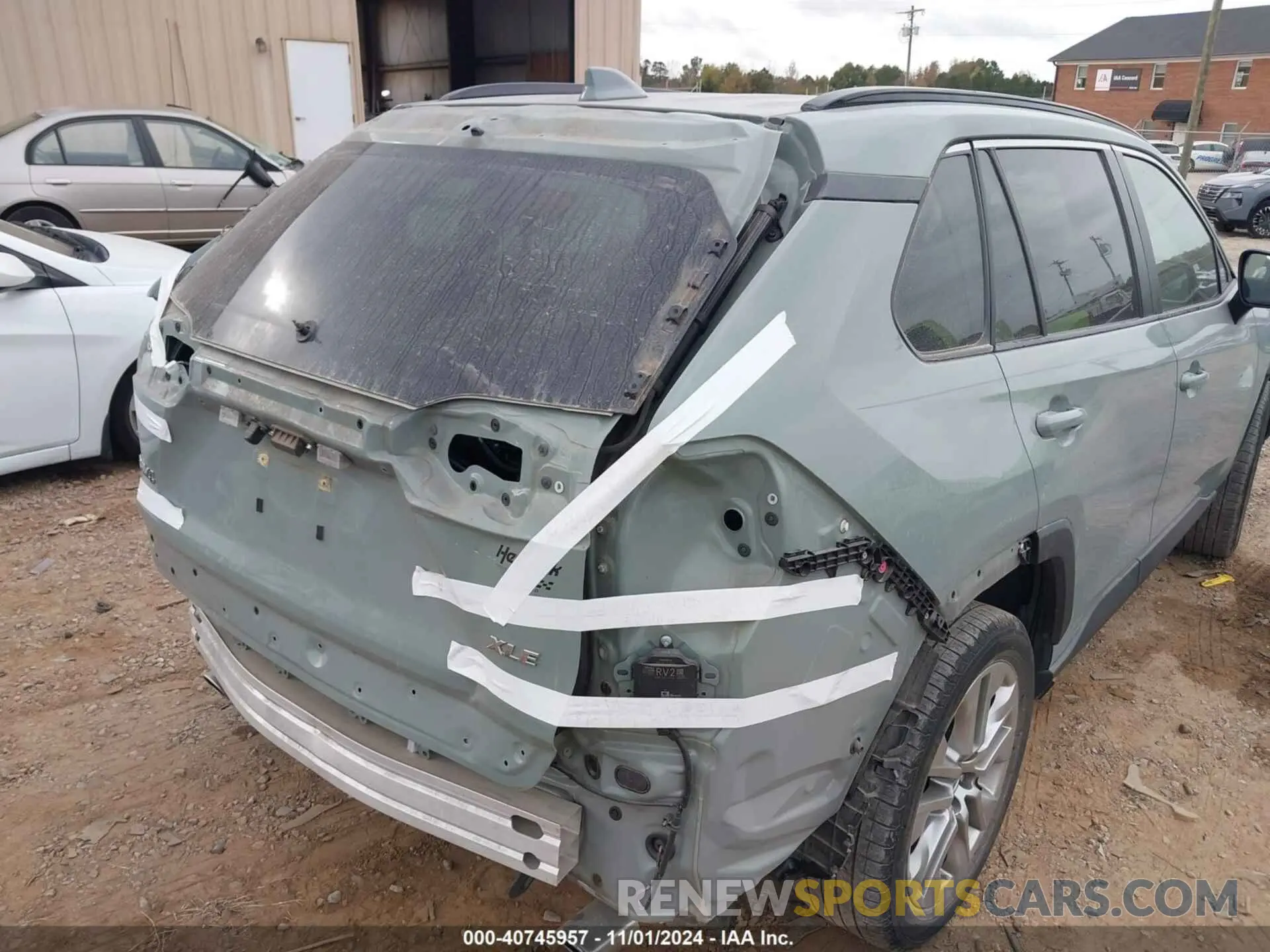 18 fotografías del automóvil dañado JTMC1RFV4LD048664 TOYOTA RAV4 2020