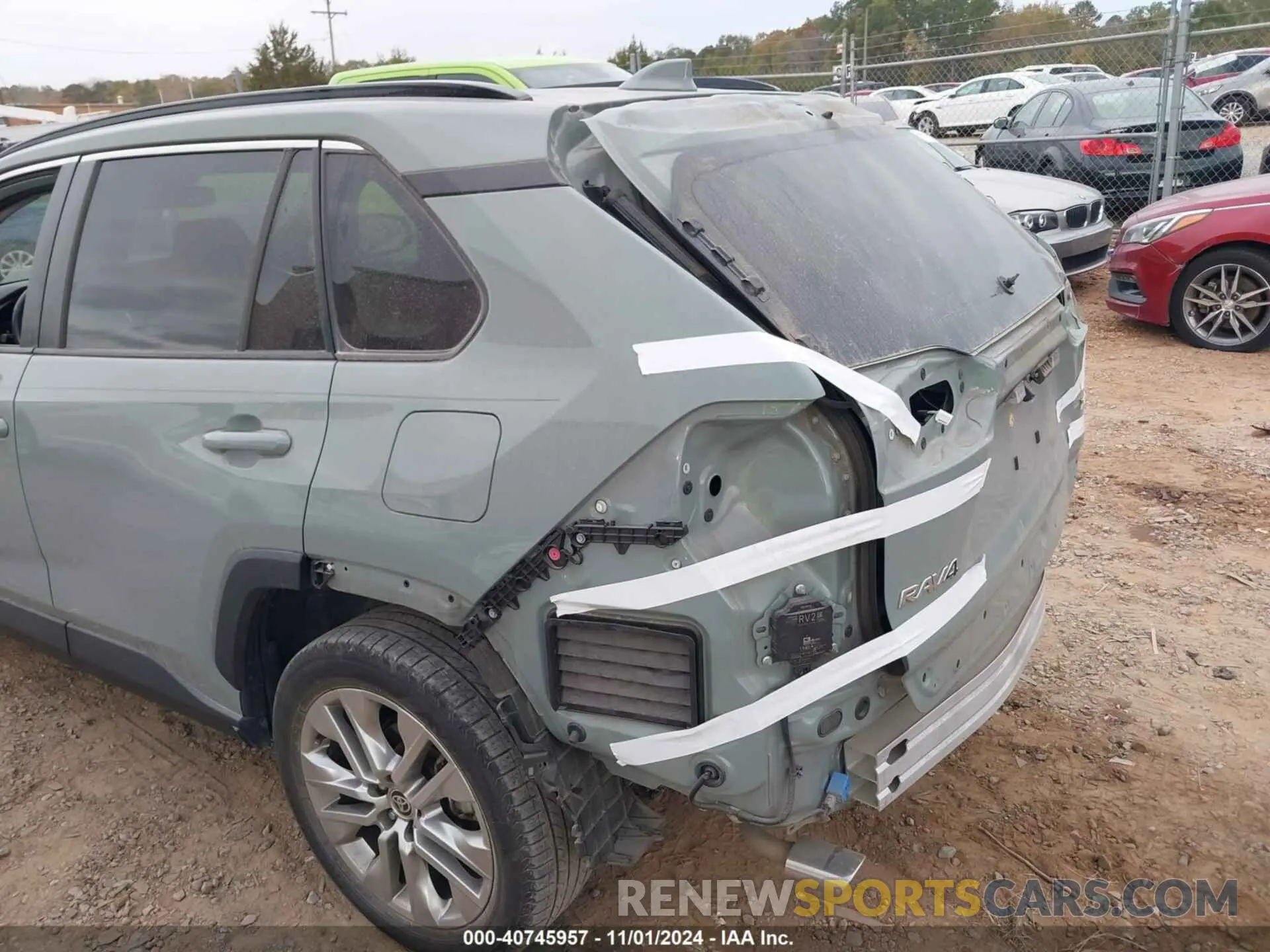 19 fotografías del automóvil dañado JTMC1RFV4LD048664 TOYOTA RAV4 2020