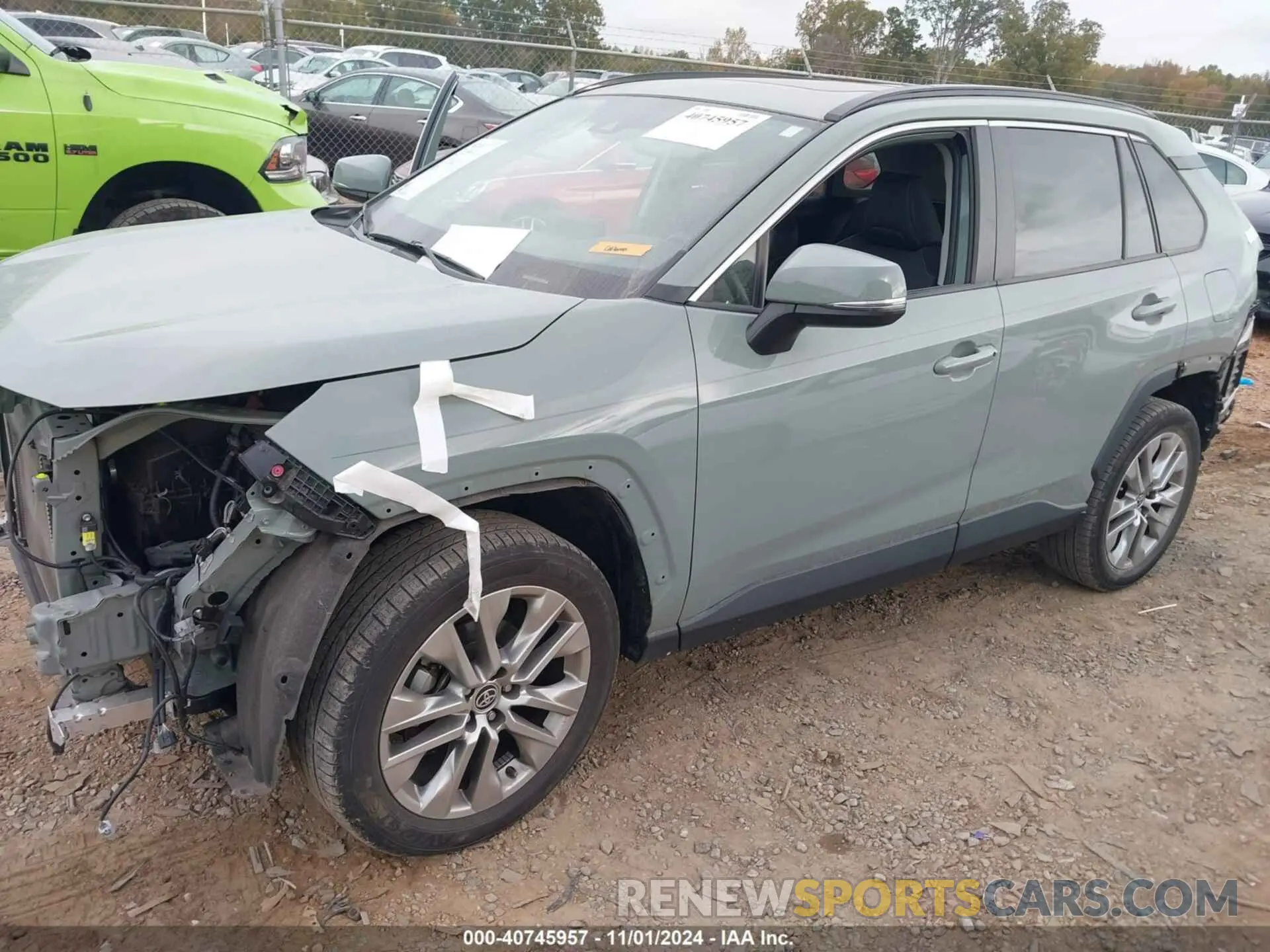 2 fotografías del automóvil dañado JTMC1RFV4LD048664 TOYOTA RAV4 2020