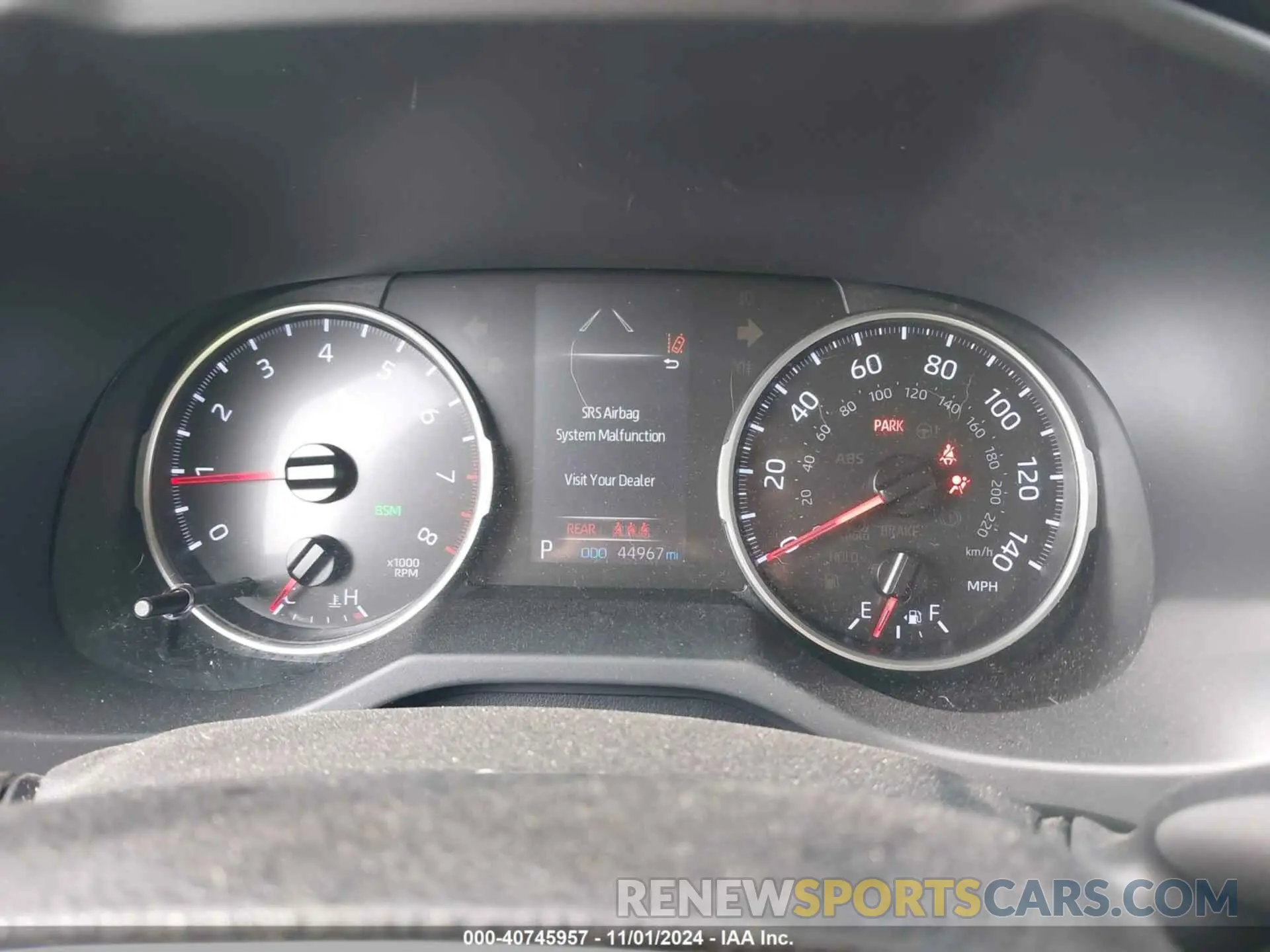 7 fotografías del automóvil dañado JTMC1RFV4LD048664 TOYOTA RAV4 2020