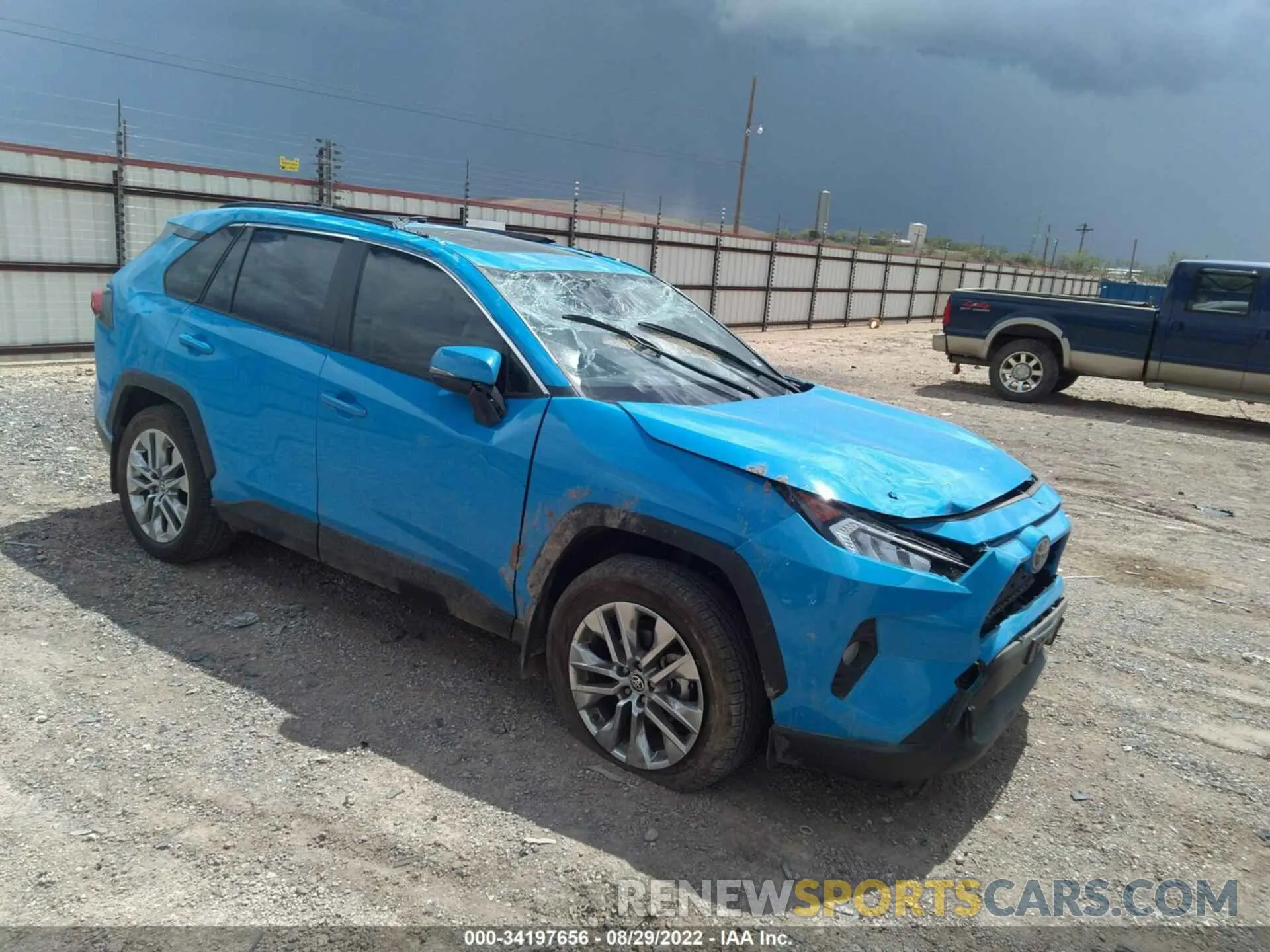 1 fotografías del automóvil dañado JTMC1RFV4LD054903 TOYOTA RAV4 2020